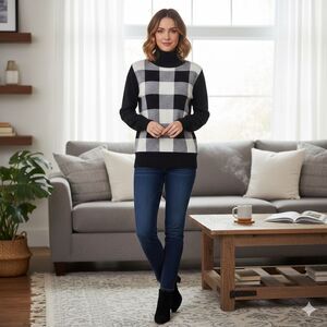 C Bloomingdale's Women's Cashemere Blend Sweater Size M